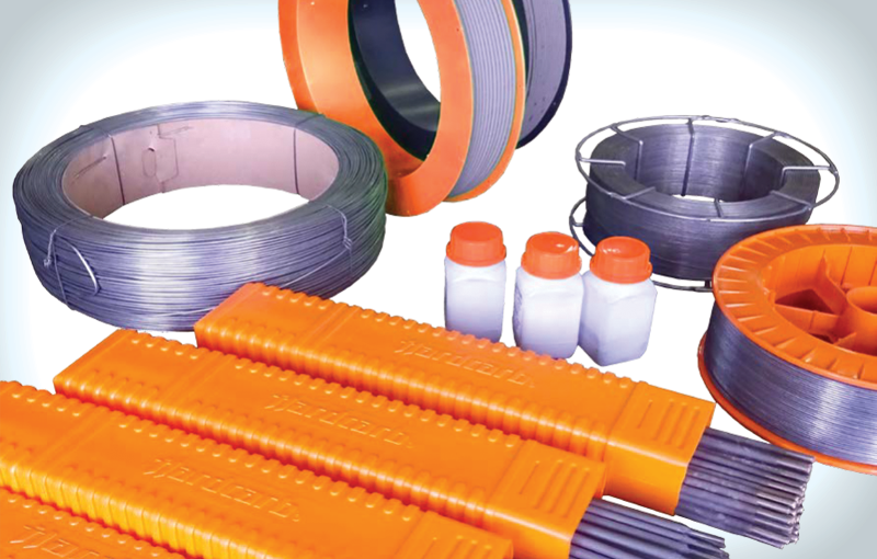 Hardcarb range of welding, hardfacing consumables